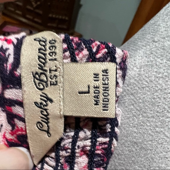 Lucky Brand Long Sleeve Shirt, SZ L - Picture 3 of 3